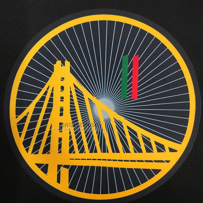 Maglia
 Klay Thompson NO 11 Golden State Warriors Slam Dunk Special Mexico Edition 2022 Nero
